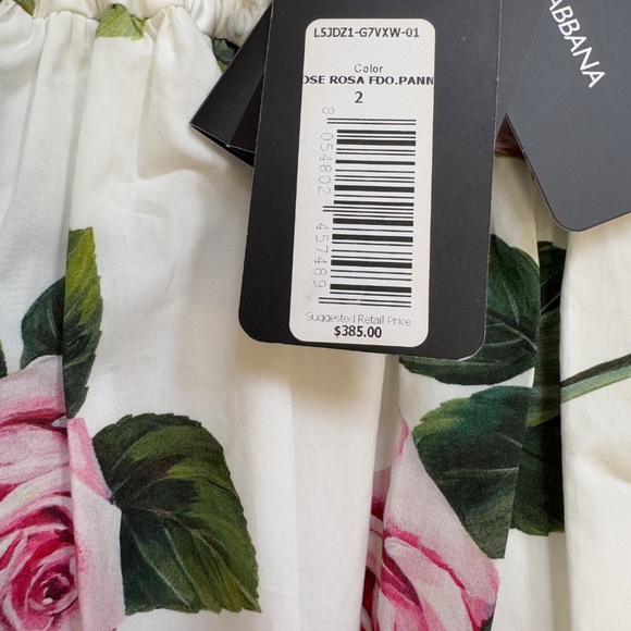 Dolce & Gabbana Pink Rose Dress size 2T New With Tags - Picture 13 of 16
